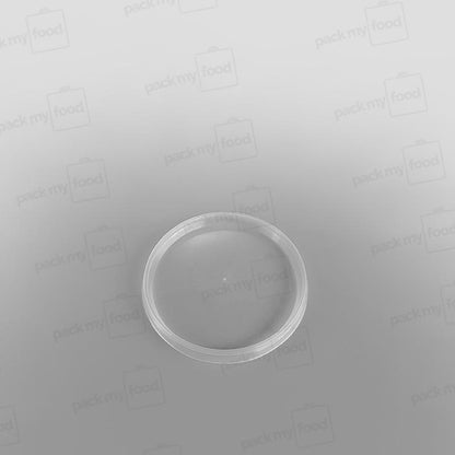 Tamper-proof Clear Round Containers & Lids