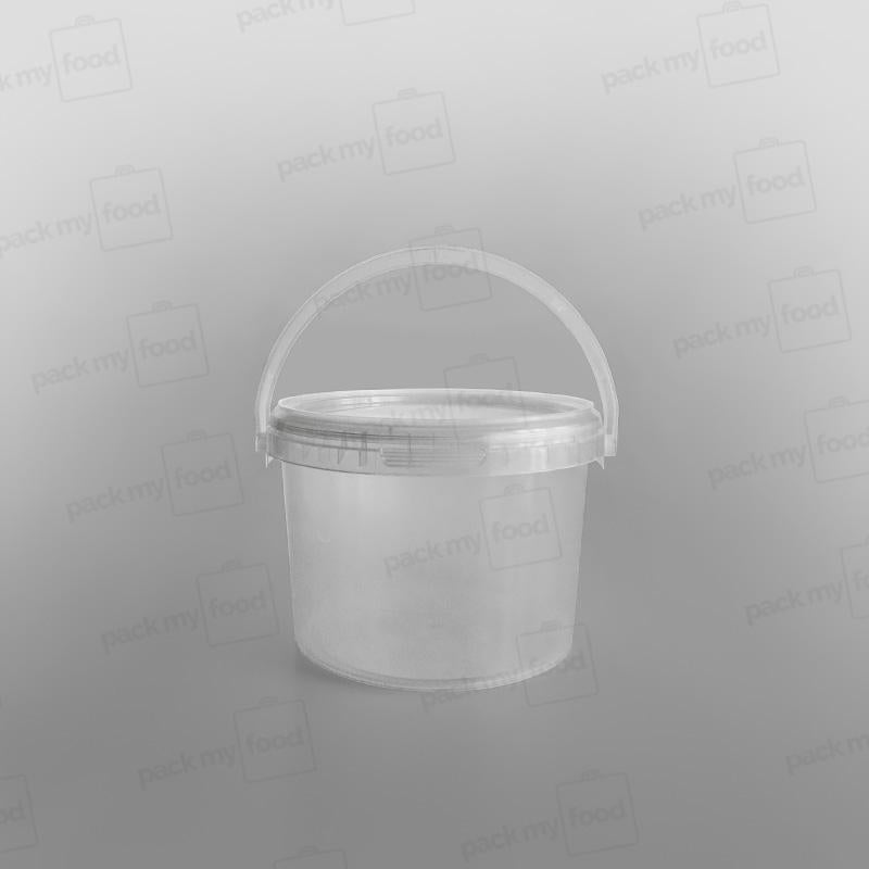 Tamper-proof Clear Buckets & Lids