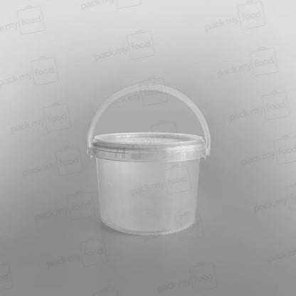 Tamper-proof Clear Buckets & Lids