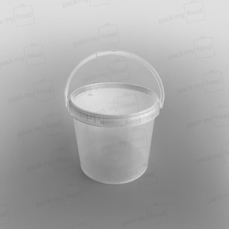 Tamper-proof Clear Buckets & Lids
