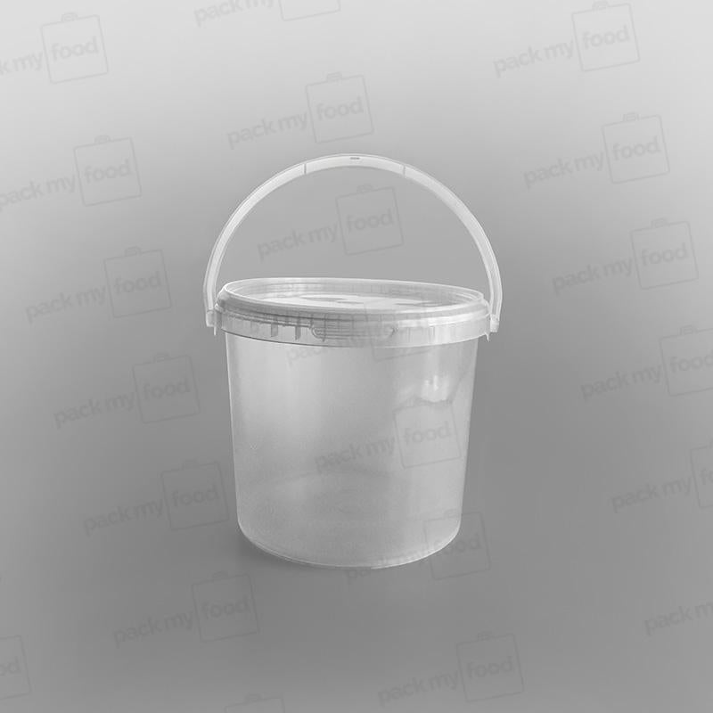 Tamper-proof Clear Buckets & Lids
