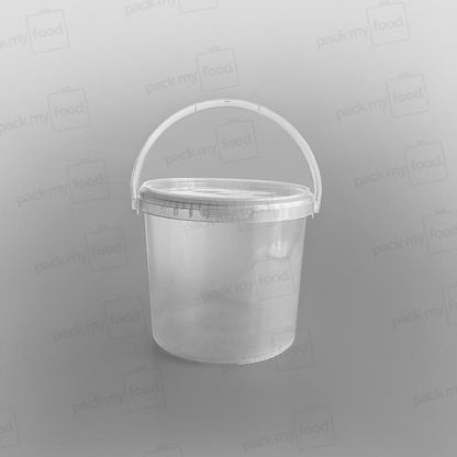 Tamper-proof Clear Buckets & Lids