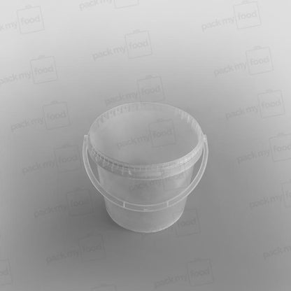 Tamper-proof Clear Buckets & Lids