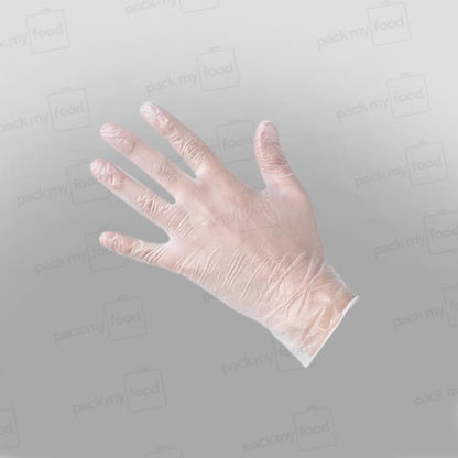 Vinyl Gloves Clear, Powder Free