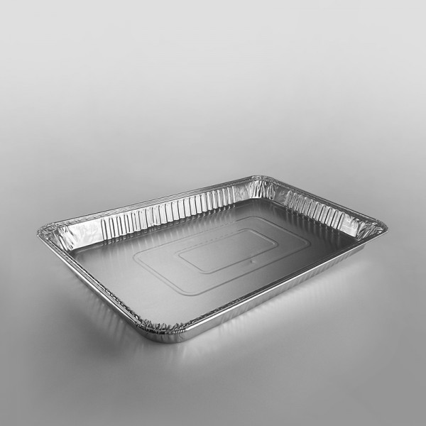 Full Shallow Gastronorm Foil Container - Rolled Edge [38x325x527mm]