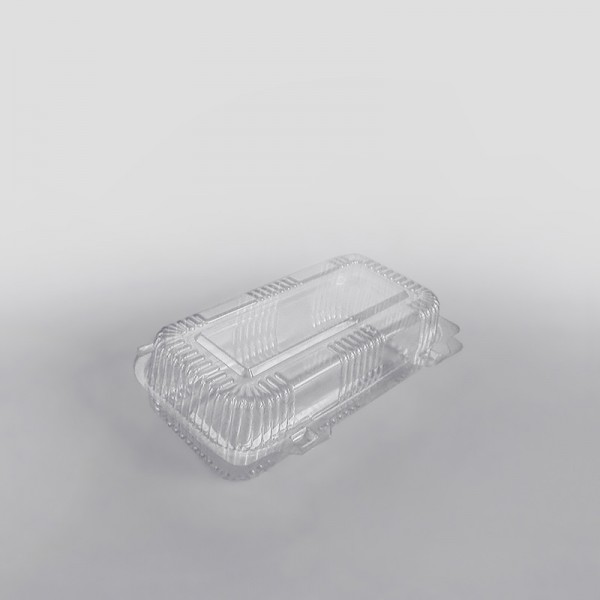 Somoplast Clear Hinged Bakery Rectangular Container