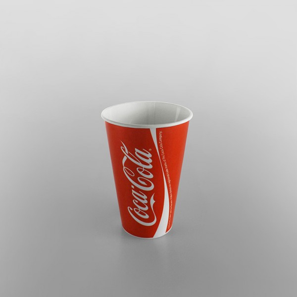 Coca Cola Paper Cup Cold [12oz]