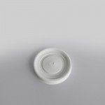 Plastic Lid [VL34R White [4oz] For Espresso