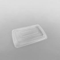 Somoplast Lid For Black Rectangular Microwavable Container