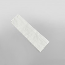 White Greaseproof Baguette Paper Bag [4x6x14inch] Strung