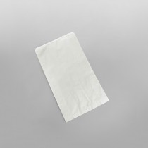 White Kraft Paper 'Grab 'n' Go' Take Away Bag