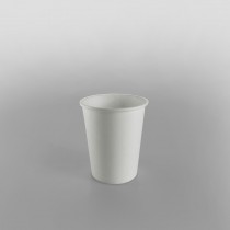 White Single Wall Paper Cup Hot