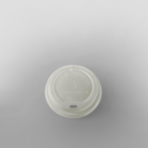 Compostable Sip Through Lid For Compostable Coffee Cups
