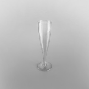 Clear Disposable Champagne Tulips [184ml]