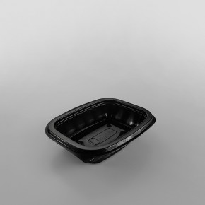 Somoplast Small Black Microwave Container