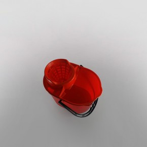 12 Litre Deluxe Mop Bucket [Red]