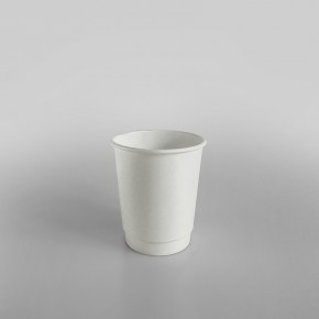 Go-Pak White Paper Cup Hot Double Wall