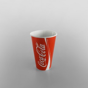 Coca Cola Paper Cup Cold [12oz]
