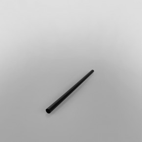 Black Cocktail Straws Straight [140x4.3mm]