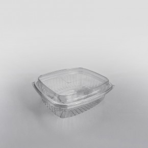 Somoplast Clear High Lids for Rectangular Salad Container