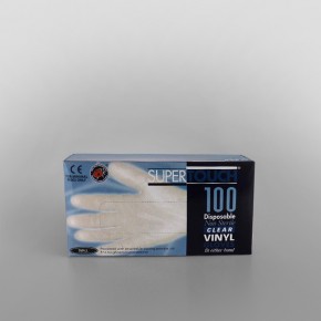 Vinyl Gloves Clear Powdered